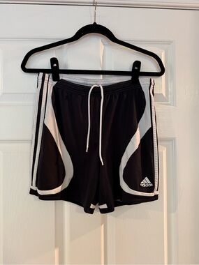 adidas Clima365 Black and White Athletic Shorts